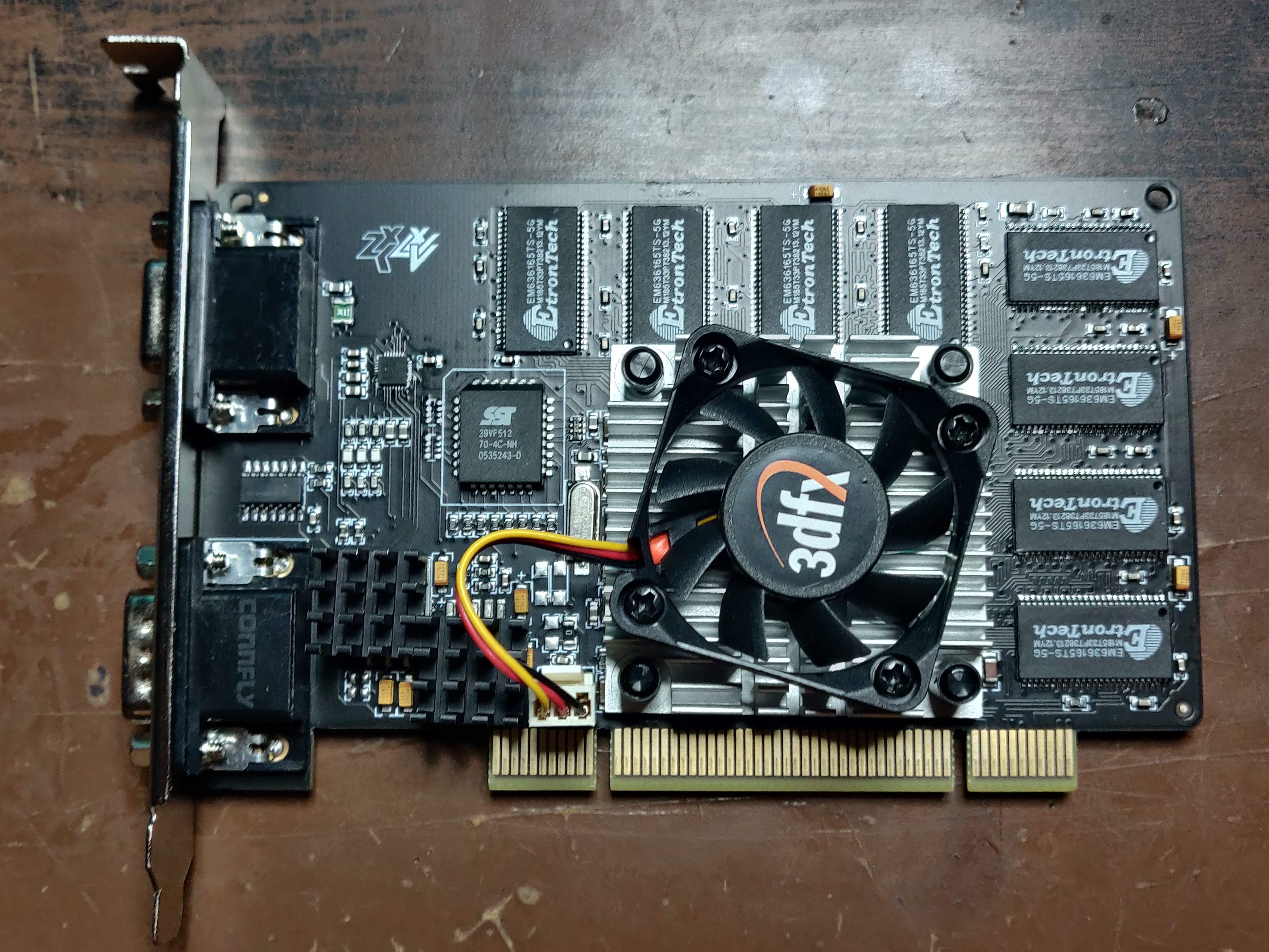 3DFX spirit lives on: Reproduction Voodoo 3 3500 PCI by Anthony Zxclxiv